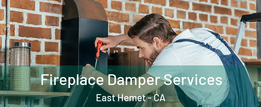  Fireplace Damper Services East Hemet - CA