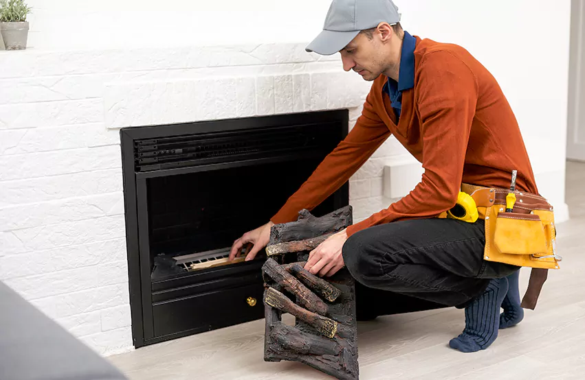 Wood Fireplace Repair in East Hemet, CA