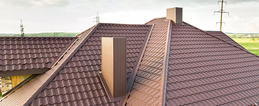 Residential Chimney Flashing Restoration in East Hemet, CA