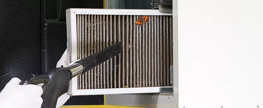 Clogged Air Duct Cleaning Process in East Hemet, CA