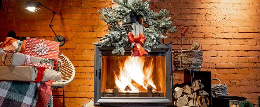 Travis Industries Linear Gas Fireplace Installation in East Hemet, California